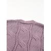 image:imageDokotoo Long Cardigans for Women Open Front 2025 Long Sleeves Winter Sweaters with PocketsPurple