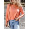 image:imageDokotoo Long Sleeve Shirts for Women Workout Womens Tops BlousePink a