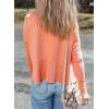 image:imageDokotoo Long Sleeve Shirts for Women Workout Womens Tops BlousePink a