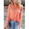 image:imageDokotoo Long Sleeve Shirts for Women Workout Womens Tops BlousePink a