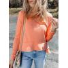 image:imageDokotoo Long Sleeve Shirts for Women Workout Womens Tops BlousePink a