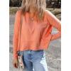 image:imageDokotoo Long Sleeve Shirts for Women Workout Womens Tops BlousePink a