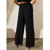 image:imageDokotoo Summer 2 Piece Outfits for Women Sleeveless Crop Tank Tops and Wide Leg Pants with Pockets