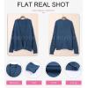 image:imageDokotoo Womens 2023 Winter Fall Casual Open Front Knit Long Cardigans Sweaters CoatsC Blue