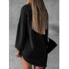 image:imageDokotoo Womens 2024 Fall Sweater Dress Long Sleeve Button Up Cable Knit Chunky Pullover Sweaters Winter Dress