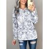 image:imageDokotoo Womens Casual Long Sleeve Hoodies Sweatshirts Drawstring Pullover Tunic Tops With PocketsA Gray