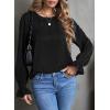 image:imageDokotoo Womens Crew Neck TShirtBlack