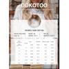 image:imageDokotoo Womens Crewneck Crochet Lace Long Sleeve Hollow Out Cable Knit Sweaters Pullover TopsA Apricot