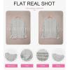 image:imageDokotoo Womens Crewneck Crochet Lace Long Sleeve Hollow Out Cable Knit Sweaters Pullover TopsA Gray