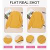 image:imageDokotoo Womens Fall Sweaters 2024 Fashion Cable Knit Mock Neck Lantern Sleeve Casual Loose Pullover Tops