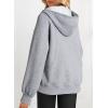 image:imageDokotoo Womens Hoodies Oversized Sweatshirts Half Zip Fleece Long Sleeve Casual Pullover Hooded Sweatshirt Tops