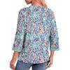 image:imageDokotoo Womens Shirts Lightweight 2026 Summer Fashion 34 Length Sleeve T Shirts Casual Crew Neck Basic BlousesZ Sky Blue 1