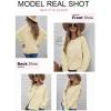 image:imageDokotoo Womens Sweatshirt 2024 Crewneck Long Sleeve Casual Loose Pullover Sweatshirts Tops ShirtsA Apricot