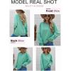 image:imageDokotoo Womens Sweatshirt 2024 Crewneck Long Sleeve Casual Loose Pullover Sweatshirts Tops ShirtsA Green1