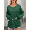 image:imageDokotoo Womens Tops Long Sleeve Tunic Tops Loose Fit Dressy Casual Blouses Crewneck Pullover Tops Fall Outfits 2024