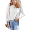 image:imageDokotoo Long Sleeve Shirts for Women Workout Womens Tops BlouseWhite a
