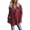 image:imageDokotoo Womens 2024 Winter Fleece Teddy Bear Sherpa Jacket Coats with Pockets
