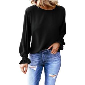image:imageDokotoo Womens Crew Neck TShirtBlack