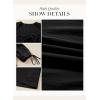 image:imageDokotoo Summer Dresses for Women 2026 Casual V Neck Bow Tie Short Sleeve Empire Waist ALine Mini DressBlack