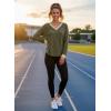 image:imageDokotoo V Neck T Shirts for Women Spring Fashion 2026 Business Casual Top Basic Tees Dressy BlousesJungle Green