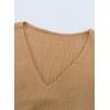 image:imageDokotoo Womens 2026 Cute V Neck Ruffle Sleeveless Shirts Elegant Tank Tops BlousesKhaki
