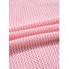 image:imageDokotoo Womens 2026 Swimsuit Cover up Crochet Beach Floral Hollow Out Slit Bikini Summer Half Sleeve Cover up TopsLight Pink
