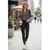 image:imageDokotoo Womens 34 Length Sleeve Womens Tops Dressy Casual Blouses V Neck ShirtsBlack