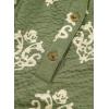 image:imageDokotoo Womens 34 Length Sleeve Womens Tops Dressy Casual Blouses V Neck ShirtsGreen