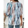 image:imageDokotoo Womens 34 Length Sleeve Womens Tops Dressy Casual Blouses V Neck ShirtsWhite