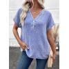 image:imageDokotoo Womens Boho Tops for Women Spring 2026 Summer Shirts Casual Blouses Comfy Womens Clothing Cute Tops Vacation Beach Clothes Cruise Outfits Resort Wear 2026