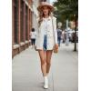 image:imageDokotoo Womens Casual Denim Vest Sleeveless Jacket Vest with PocketsWhite
