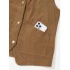 image:imageDokotoo Womens Corduroy Vests Outerwear 2025 ButtonDown Lightweight Waistcoat Sleeveless Jacket Casual VestBrown