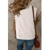 image:imageDokotoo Womens Corduroy Vests Outerwear 2025 ButtonDown Lightweight Waistcoat Sleeveless Jacket Casual VestWhite
