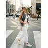 image:imageDokotoo Womens Denim Vest Sleeveless Button Down Jean Vest Waistcoat Jacket with PocketsBlack