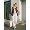 image:imageDokotoo Womens Denim Vest Sleeveless Button Down Jean Vest Waistcoat Jacket with PocketsBlack