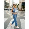 image:imageDokotoo Womens Denim Vest Sleeveless Button Down Jean Vest Waistcoat Jacket with PocketsSky Blue