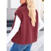 image:imageDokotoo Womens Fleece Jacket Vest Sleeveless Fuzzy Sherpa Jackets Zip Up Oversized Casual Coats Fall Winter Womens Tops 2025Christmas Red