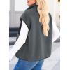 image:imageDokotoo Womens Fleece Jacket Vest Sleeveless Fuzzy Sherpa Jackets Zip Up Oversized Casual Coats Fall Winter Womens Tops 2025Frost Gray
