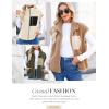 image:imageDokotoo Womens Fleece Jacket Vest Sleeveless Fuzzy Sherpa Jackets Zip Up Oversized Casual Coats Fall Winter Womens Tops 2025Frost Gray