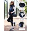 image:imageDokotoo Womens Fleece Jacket Vest Sleeveless Fuzzy Sherpa Jackets Zip Up Oversized Casual Coats Fall Winter Womens Tops 2025Navy Blue