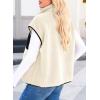 image:imageDokotoo Womens Fleece Jacket Vest Sleeveless Fuzzy Sherpa Jackets Zip Up Oversized Casual Coats Fall Winter Womens Tops 2025Winter White
