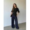 image:imageDokotoo Womens Peplum Tops Summer Babydoll Short Sleeve T Shirts Casual Dressy Going Out Fashion Trendy Y2K ClothesBlack