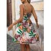 image:imageDokotoo Womens Summer Dresses Floral V Neck Spaghetti Strap Flowy Boho Dresses SundressApricot