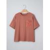 image:imageDokotoo Womens Tops Cute Lace Summer Short Sleeves Oversized Casual T Shirts Lace PocketsRedwood Burl