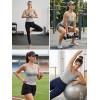 image:imageDokotoo Womens Workout Tank Tops with Built in Bra Casual Sleeveless Shirts Cross Backless Fitted Going Out TopsGrey