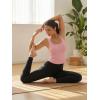 image:imageDokotoo Womens Workout Tank Tops with Built in Bra Casual Sleeveless Shirts Cross Backless Fitted Going Out TopsPink