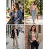 image:imageDokotoo Womens Workout Tank Tops with Built in Bra Casual Sleeveless Shirts Cross Backless Fitted Going Out TopsPink