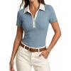 White Neck Dusk Blue