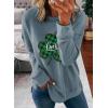 image:imageDokotoo Womens Casual Crew Neck Sweatshirt Loose Soft Long Sleeve Pullover TopsS Blue
