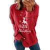image:imageDokotoo Womens Classic TShirtC Red 2
